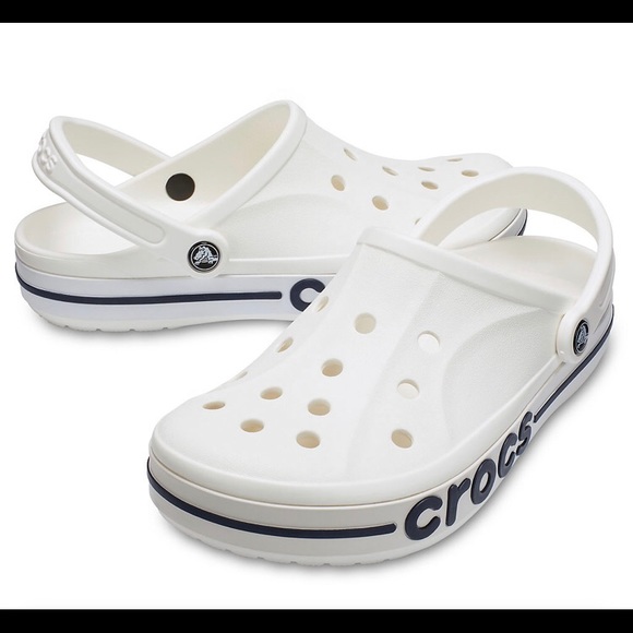 Nwt crocs white bayaband clogs shoes slippers - Picture 4 of 9